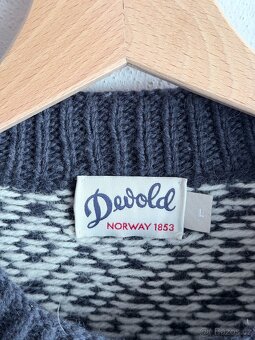 Vlněný svetr Devold Bjornoya Wool Sweater - 5