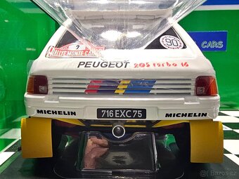 PEUGEOT 205 T16 GROUP B SALONEN MONTE CARLO 1986 1:18 NOREV - 5
