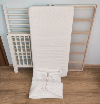 Prodám dětskou postýlku značky IKEA Gulliver + matrace - 5