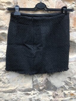 Černá minisukně zn. Shein - 5