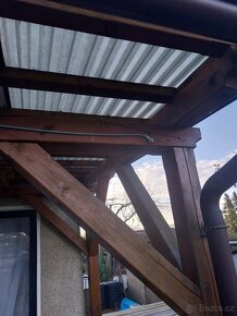 Dřevěná pergola, přístřešek - 5