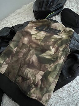 koženo textilní moto bunda Bomber Camo Vel. 36 PC 7900,- - 5