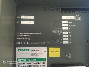 CNC Frézka Deckel Maho DMG 635 V - 5