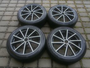 LETNÍ ALU KOLA 5 X 114.3 225 45 18 ORIGINÁL ALUTEC - 5