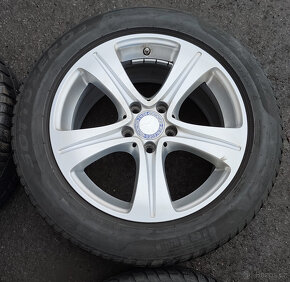 Použité Alu disky + zimní pneu MB W213 5x112r17 - 5