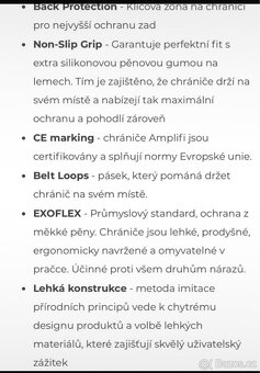 Chránič páteře Amplifi Reactor Pack - 5