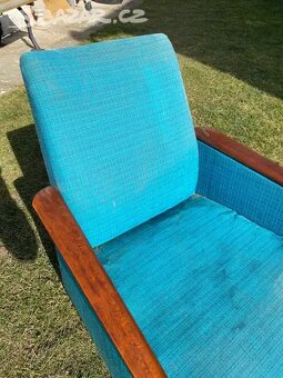 Retro kresla, kreslo GERA, brusel - 5