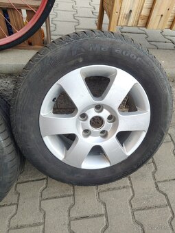 ALU disky originál Škoda 5x112 r15 (sada č.5) - 5