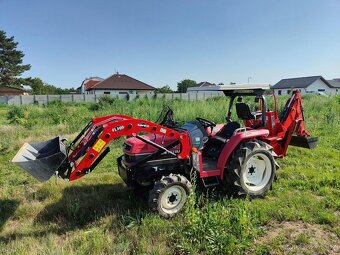 Malotraktor Mitsubishi MT266 s čelním nakladačem a podkopem - 5