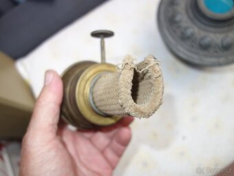 Petrolejová lampa, kulatý knot - 5