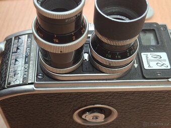 Bolex Paillard B8 8mm Kamera + příslušenství - 5