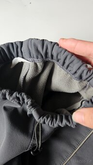 Zateplené softshellové kalhoty - vel.98 - 5
