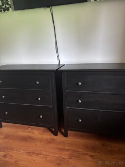 Komoda masiv Hemnes 2x - 5