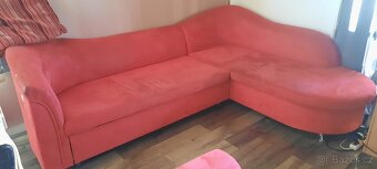 Rohová sedačka+křeslo - 5