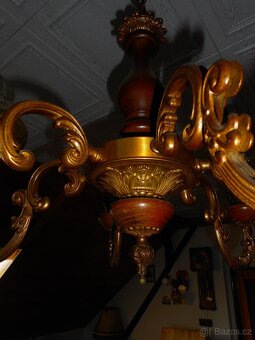 KRÁSNÝ MOSAZNÝ LUSTR - 5