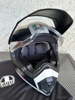 Helma na moto AGV AX9 Pacific Road adventure - 5