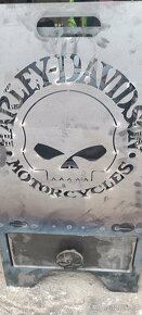 Ohniště, topeniště, gril Harley Davidson - 5