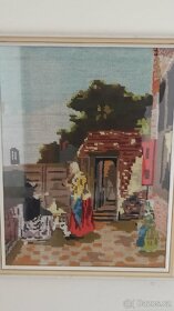Obrazy ručně vyšívané - 5