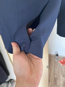 Nový vlněný oblek Suitsupply Lazio Blue vel. 50 - 5