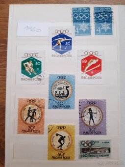 Album známek - olympijské hry 1920 - 2002 - 5