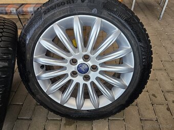 Alu 5x108 R18 Ford se zimními pneu 225/50/17 XL - 5