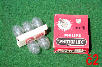 Zábleskové žárovky Osram XM1B a Philips PF1 - 5