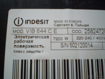 Indukční varná Indesit VIB 644 C E - 5