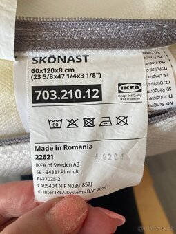 Matrace do dětské postýlky SKÖNAST IKEA - 5