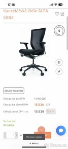 Kancelářská židle Sidiz Alfa - 5