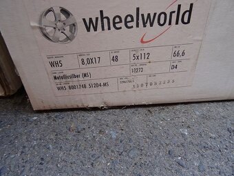 Alu disky na Mercedes 17", 5x112, ET 48, šíře 8J - 5