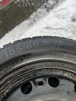 Sada zimní pneu 185/60 R15 5x100 - 5