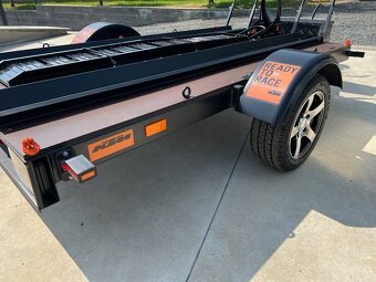Přívěsný vozík brzděný na motorky - 5