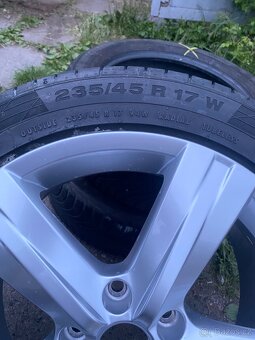 ALU kola VW FONTANA 17" 7,5J ET47 + 235/45/R17 - 5