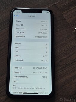 iPhone XR 64gb kapacita baterie 98% - 5