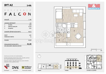 Prodej bytu 1+kk, 41m², Mělník, ul. Sokolská - 5