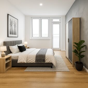 Byt 3+1 (69 m²)garaž. Lesná před rekonstrukcí - 5
