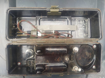 retro 2ks. vojenské polní telefony - nekompletní - 5