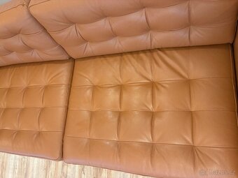 Pohovka kožená 3 místná - 5