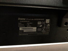 LCD 22" iiyama ProLite B2206WS - 5