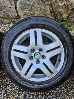 Alu kola Škoda 5x100 R15 - 5