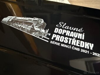 Luxusní etue pro sérii Slavné dopravní prostředky ČNB - 5