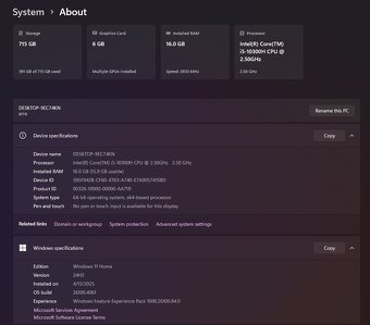 Lenovo Legion 5 (81Y600T5CK) RTX 2060 6GB - 5