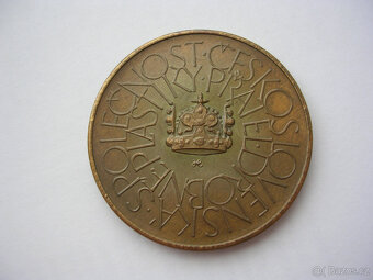 AE medaila 2 dukát Karel IV. - návrh Jiří HARCUBA 1978 - 5