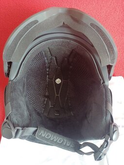 Helma lyžařská Salomon Pioneer LT Visor, nová, vel. 59-62 cm - 5