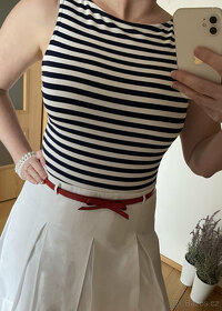 Námořnické letní šaty Ralph Lauren vel. M - 5