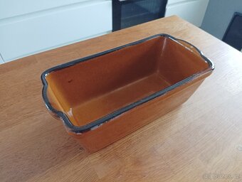 VELMI KVALITNÍ KAMENINOVÁ FRANCOUZSKÁ ZAPÉKACÍ FORMA - 5