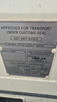 Kontejner 40HC v krásné béžové barvě - 5