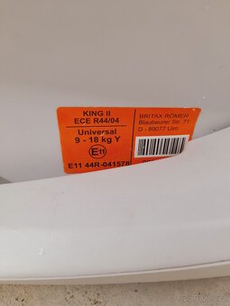 Britax Römer King II - zebra - 5