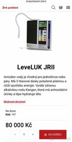 Ionizátor vody LeveLUK JR II - 5