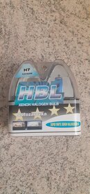 2×H4 žárovka + 1xH7 halogenová žárovka 12V 55W - 5